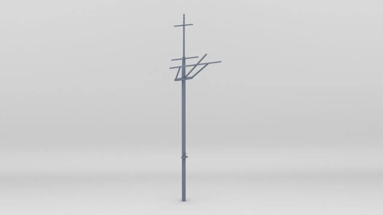 1/350 DKM H-39 Main Mast - distefan 3d print