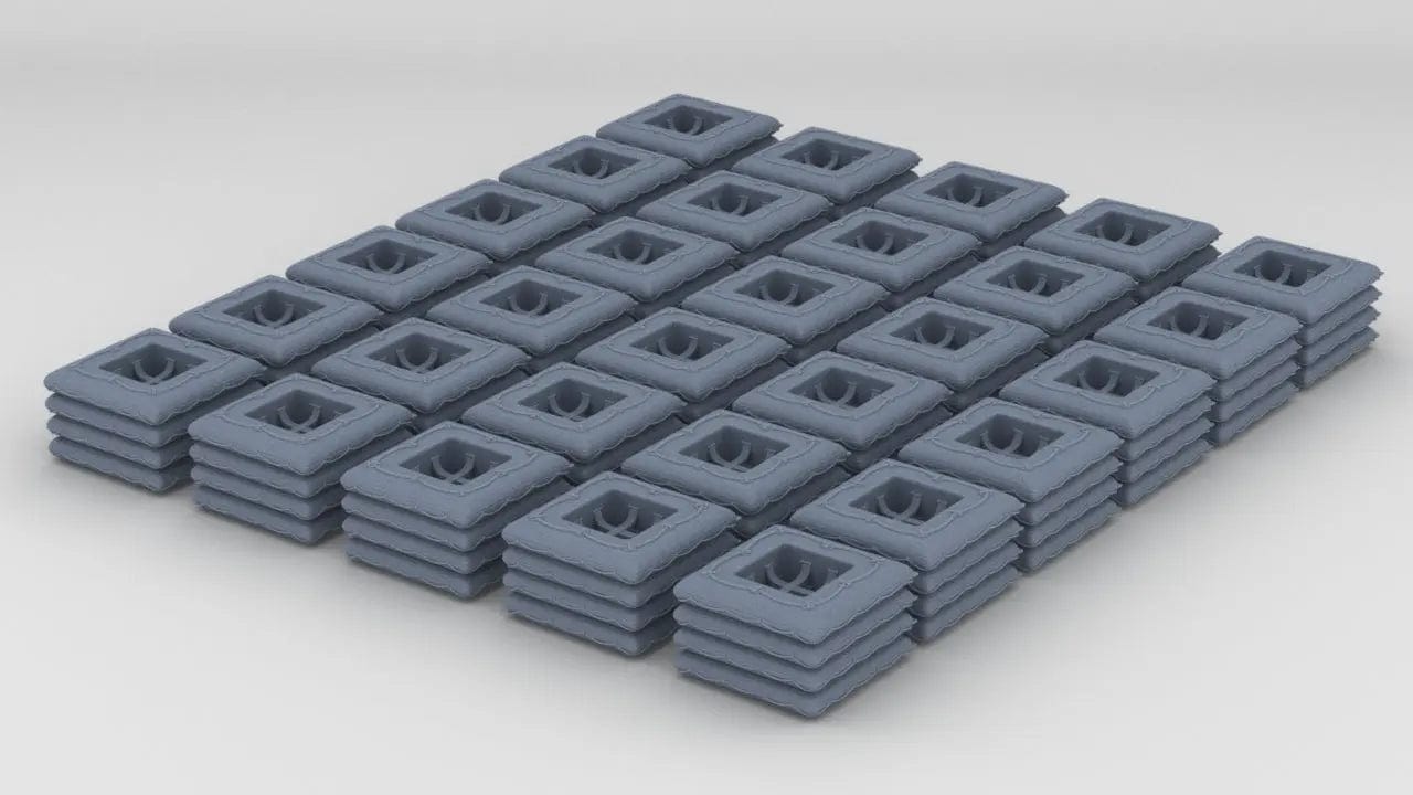 1/350 DKM Life Rafts Set (30pcs) - distefan 3d print