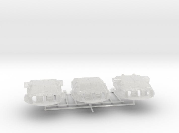 1/350 DKM Scharnhorst 28cm turrets set - distefan 3d print