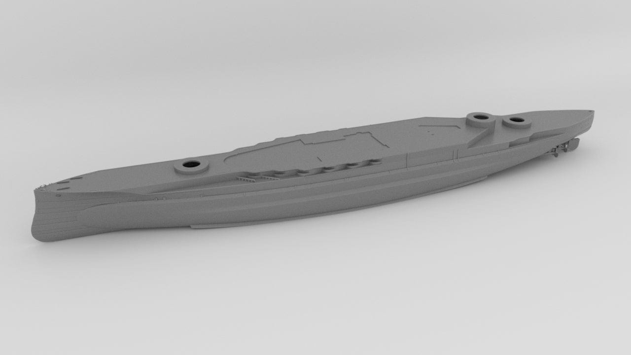 1/350 HMS Barham Hull (Resin) - Distefan 3D Print | Upgrade Your Fleet