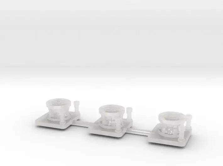 1/350 IJN Capstan Forecastle Electric Set (3 pcs) - distefan 3d print