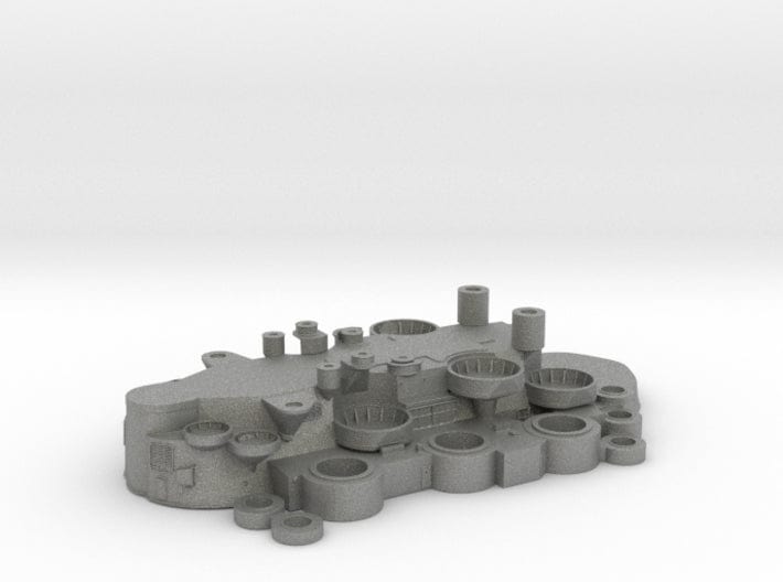 1/350 IJN Yamato Structure Deck 1 3d printed