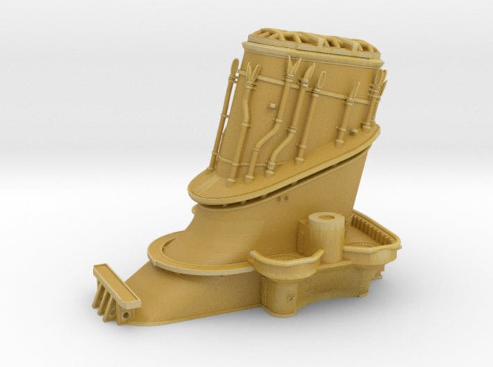 1/350 IJN Yamato Structure Funnel - distefan 3d print