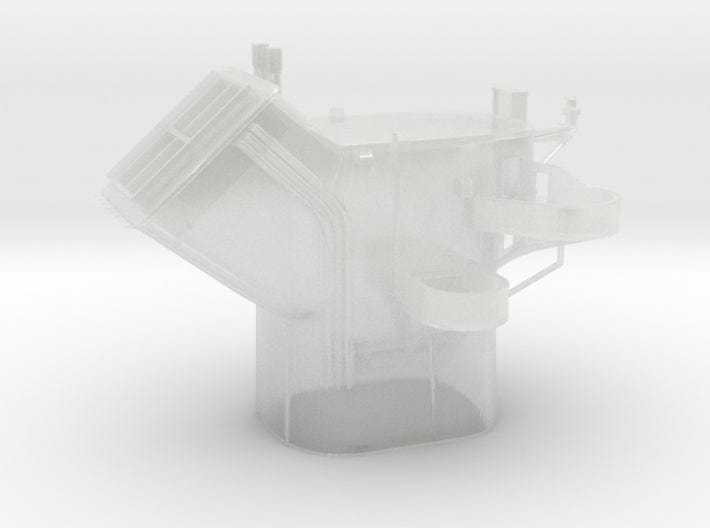1/350 Richelieu structure aft deck 2 funnel - distefan 3d print