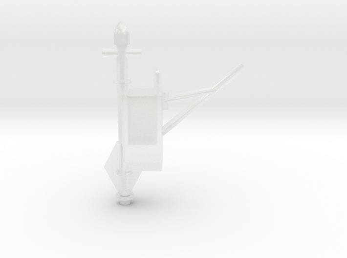 1/350 Richelieu structure aft deck2 funnel, mast - distefan 3d print