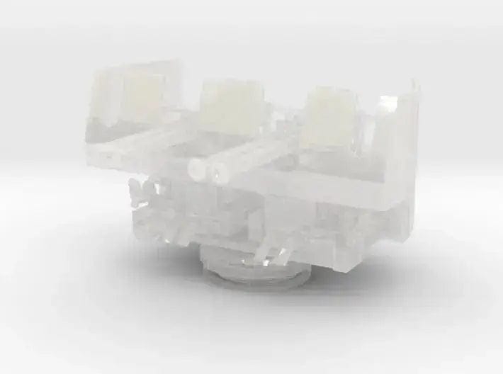 1/350 USN 40mm quad bofors shielded set 4pcs - distefan 3d print