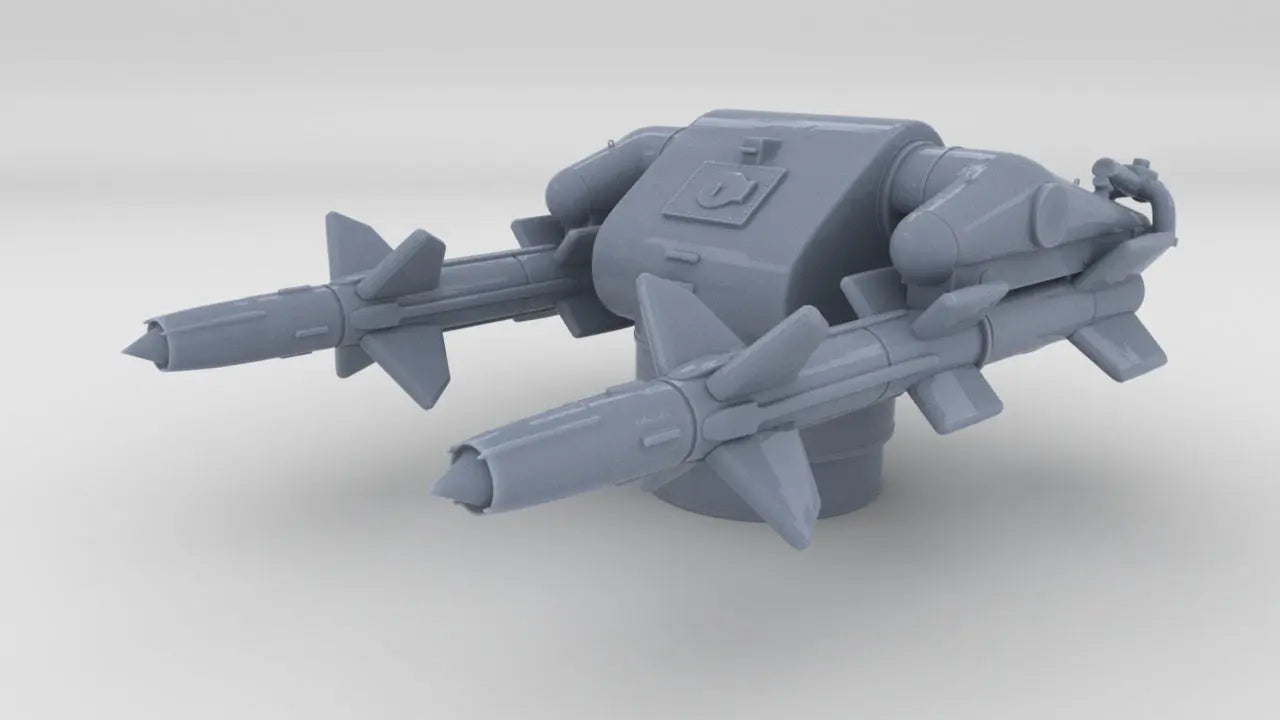 1/350 USN Mk12 Guided Missile Launching System (GMLS) Resin3Dinteractive