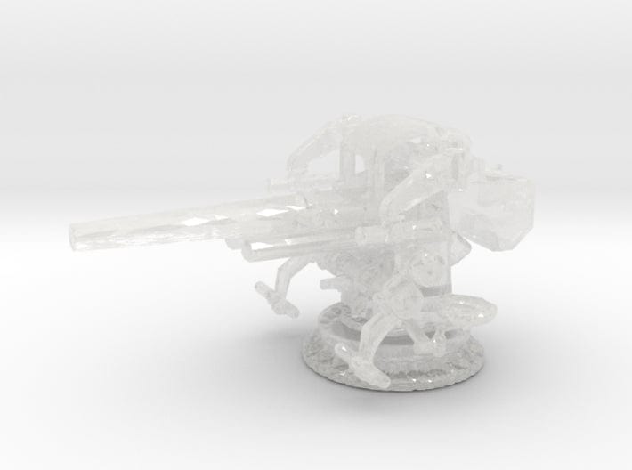 1/350 USS 5 inch 25 Cal. mount Mark 40 - distefan 3d print