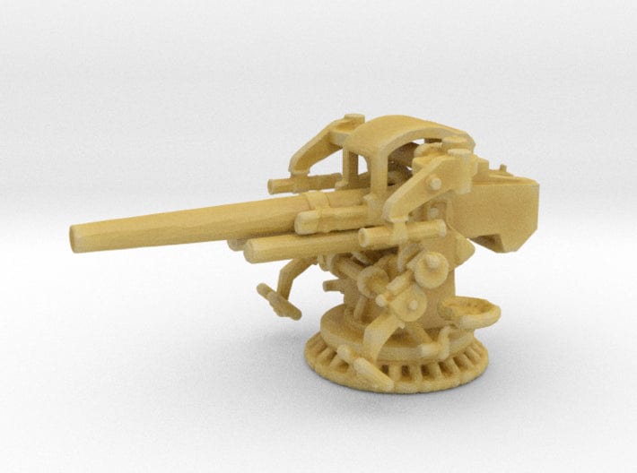 1/350 USS 5 inch 25 Cal. mount Mark 40 - distefan 3d print