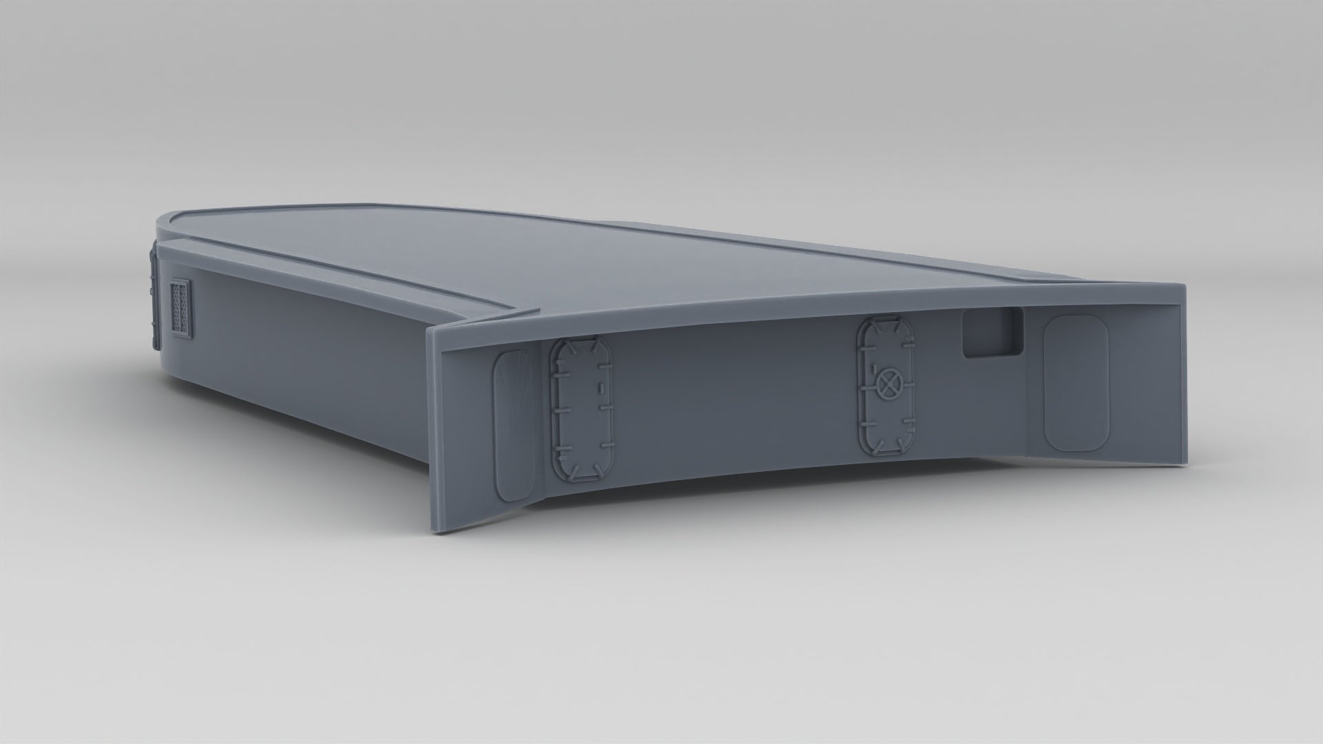 1/350 USS Fletcher DDE-445 Forward Deck 1 - distefan 3d print