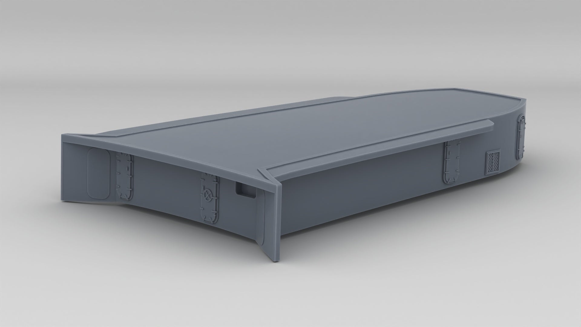 1/350 USS Fletcher DDE-445 Forward Deck 1 - distefan 3d print