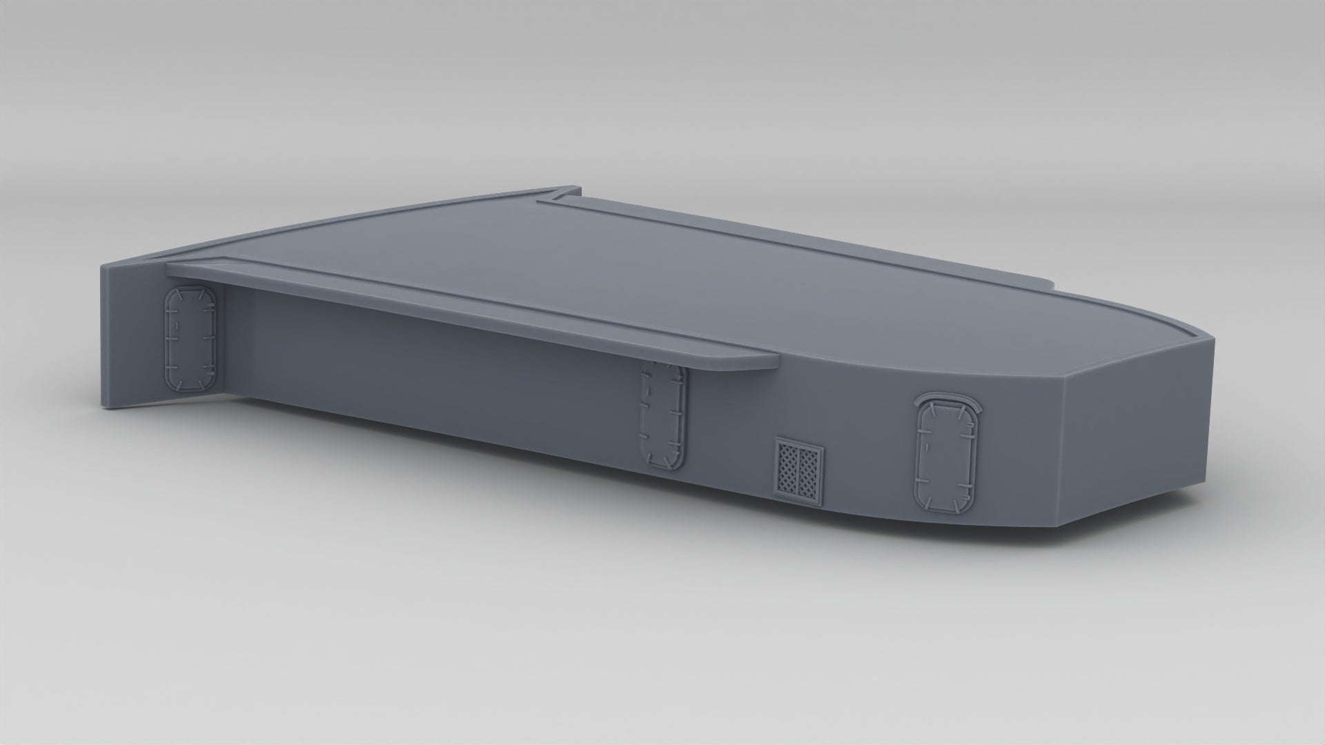 1/350 USS Fletcher DDE-445 Forward Deck 1 - distefan 3d print