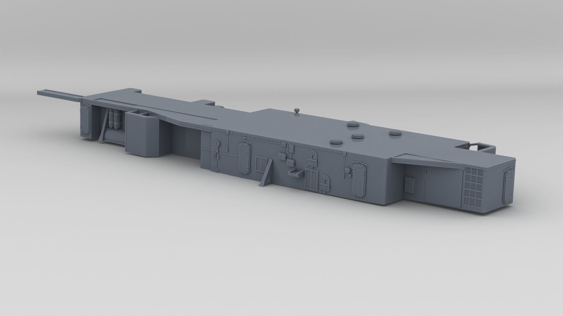 1/350 USS Fletcher Structure Amidships Deck 1 - distefan 3d print