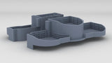 1/350 USS Iowa BB-61 Amidships 40mm Tubs Set