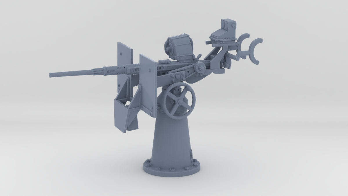 1/36 USN 20mm Oerlikon Mk4 w/ Mk14 Sight - distefan 3d print