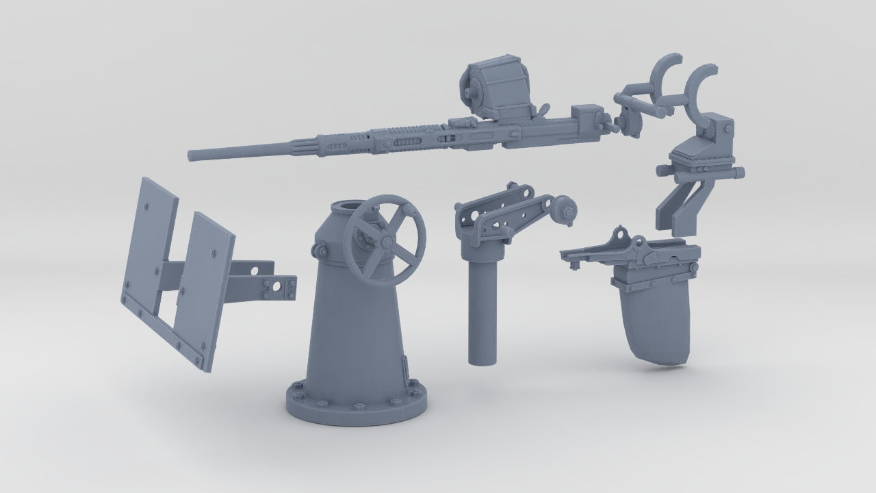 1/36 USN 20mm Oerlikon Mk4 w/ Mk14 Sight Kit - distefan 3d print