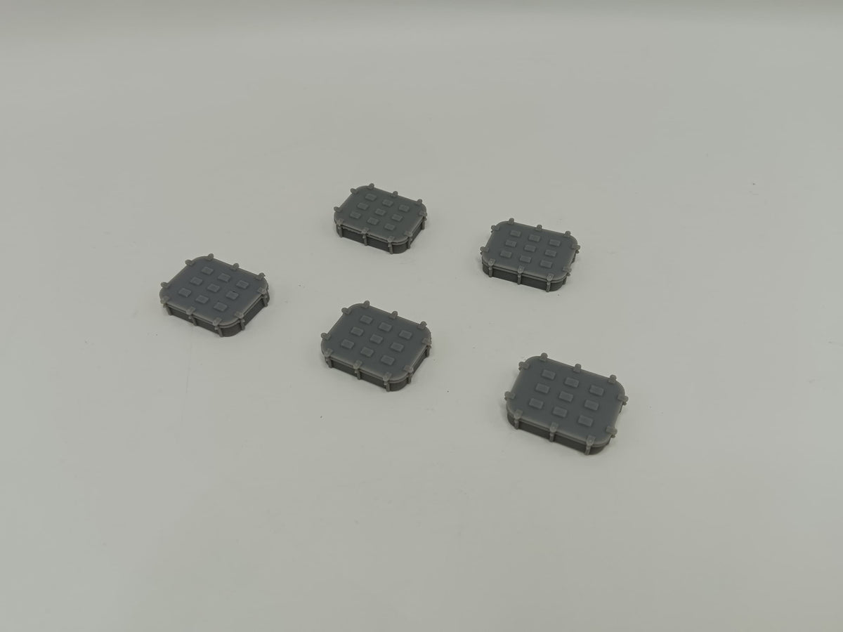 1/39 USN Deck Hatches Set (5pcs) - distefan 3d print