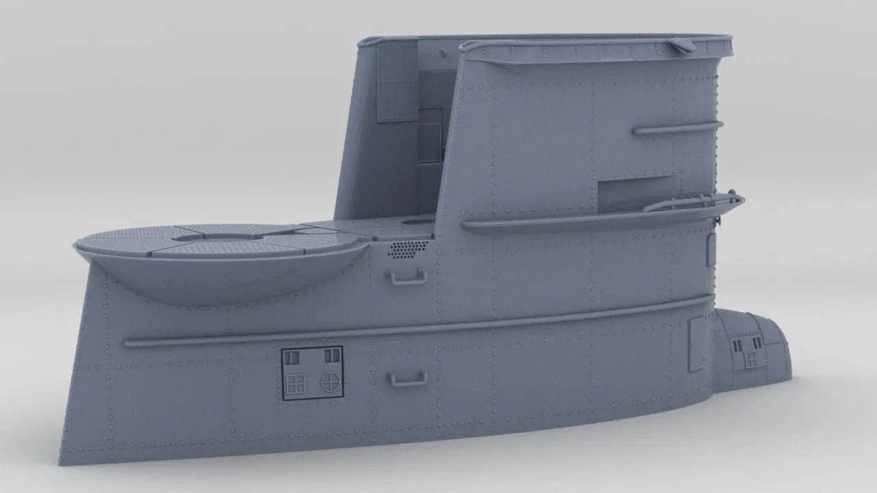 1/401/40 DKM U-Boot VII/C Conning Tower - distefan 3d print