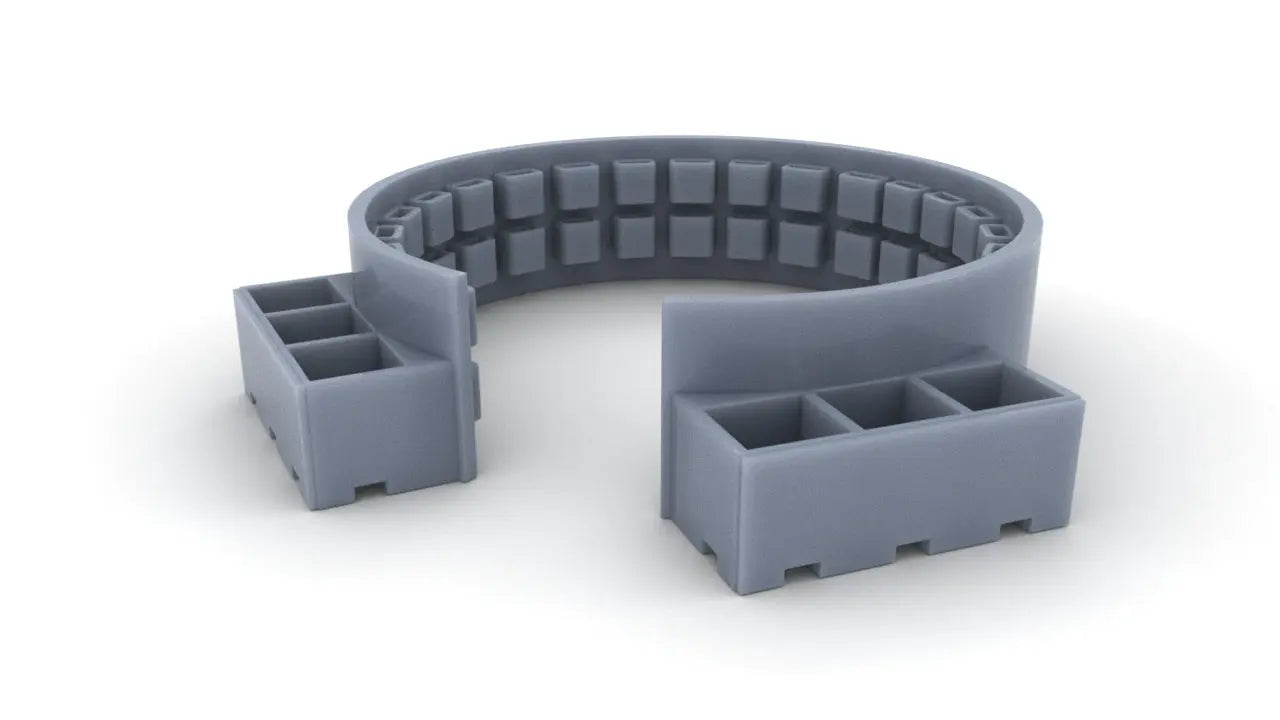 1/40 USN 40mm Twin Bofors Tub Shield 3dspro