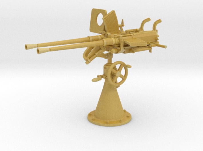 1/40 DKM double 20mm C/30 flak without shield - distefan 3d print