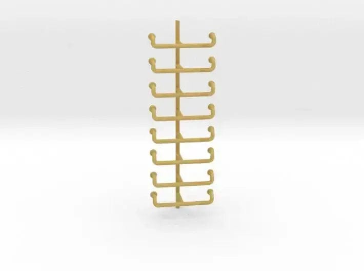 1/40 UBoot Conning Tower Ladder SET x8 - distefan 3d print