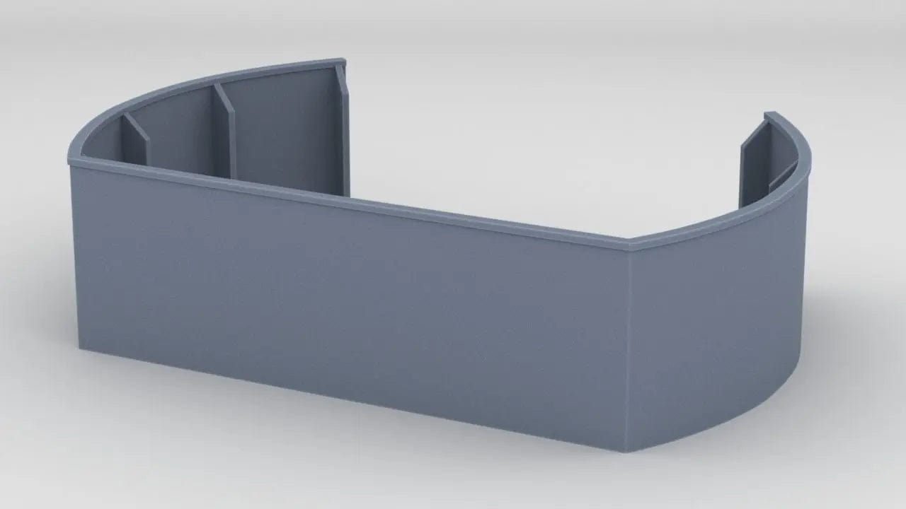 1/40 USS Fletcher 40mm Twin Amidships Tub (Starboard) - distefan 3d 