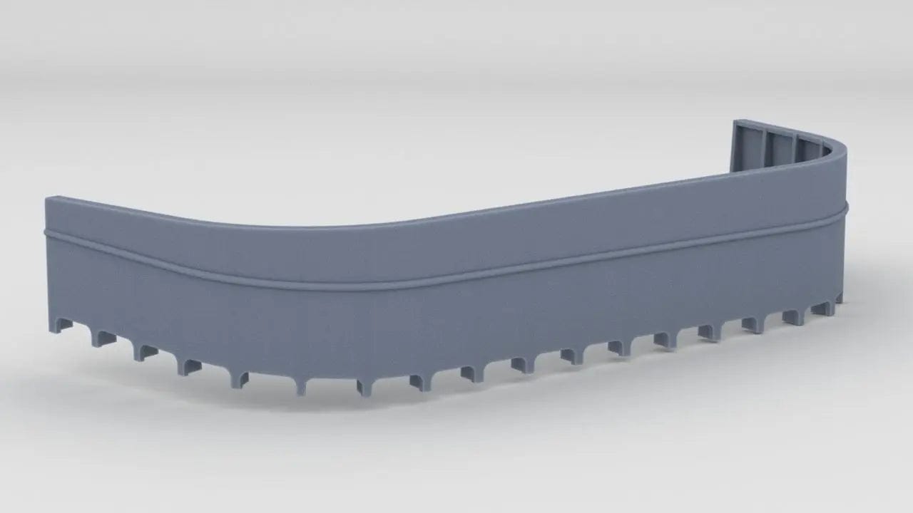 1/40 USS Fletcher Amidships 20mm Gun Tub (Port) - distefan 3d print