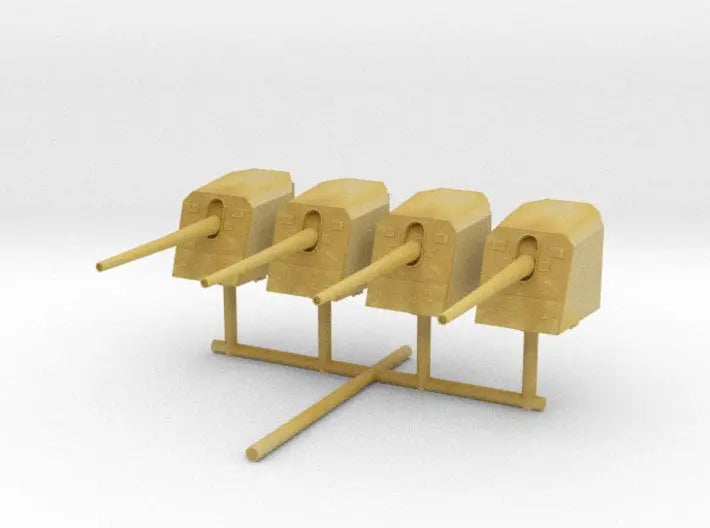 1/400 DKM 15cm/55 (5.9in) SK C/28 single mount set - distefan 3d print