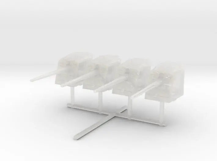 1/400 DKM 15cm/55 (5.9in) SK C/28 single mount set - distefan 3d print
