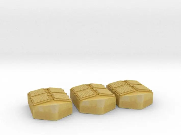 1/400 DKM Scharnhorst skylight set 3pcs - distefan 3d print