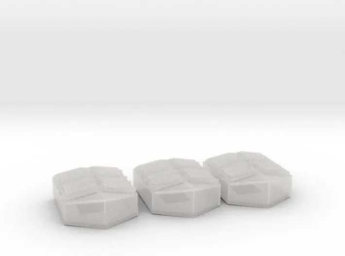 1/400 DKM Scharnhorst skylight set 3pcs - distefan 3d print