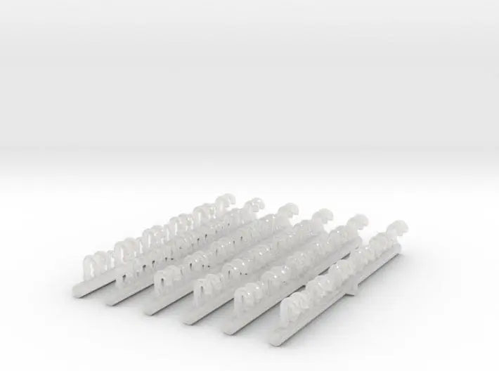 1/400 DKM vent tubes set 132pcs - distefan 3d print
