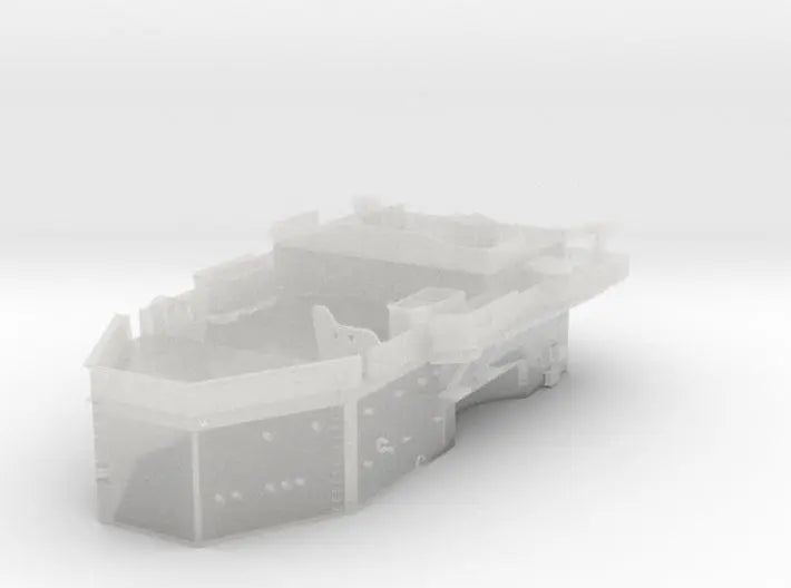 1/400 Scharnhorst Fore Superstructure - distefan 3d print