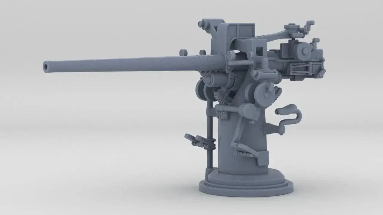 1/400 USN 3 inch 50 [7.62 Cm] Deck Gun - distefan 3d print