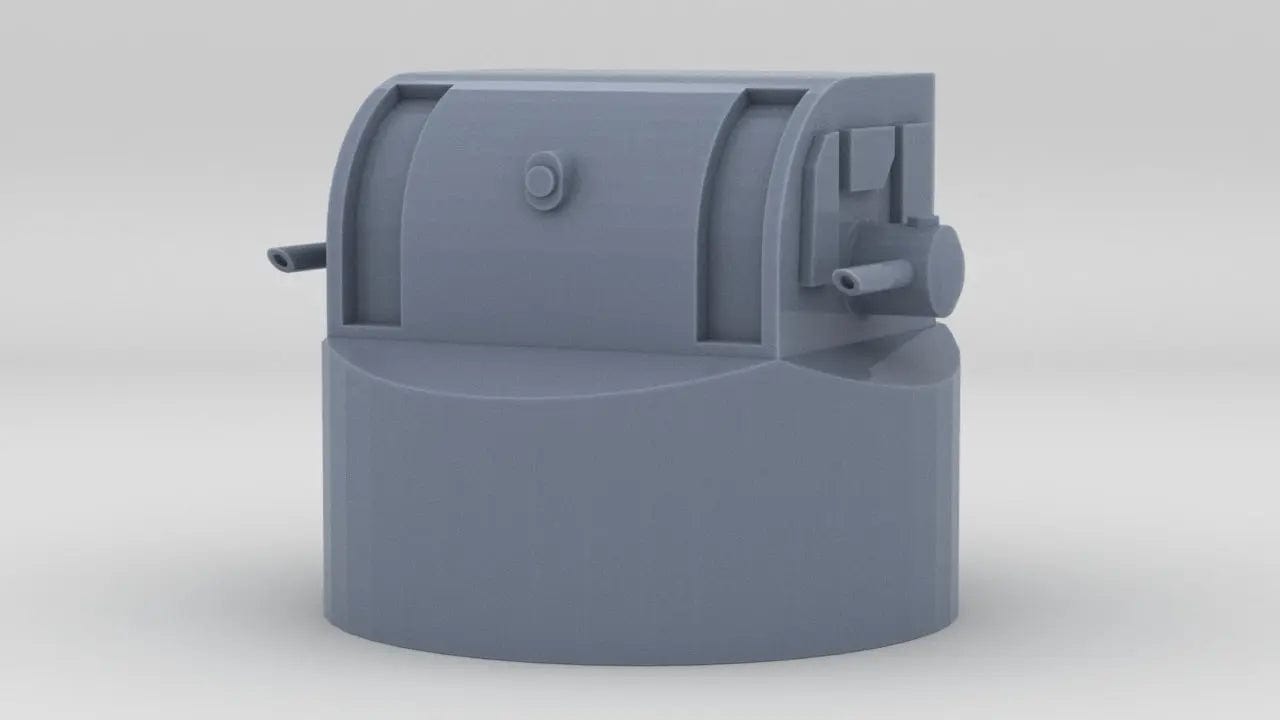 1/400 DKM Scharnhorst Rangefinder 3m Night - distefan 3d print