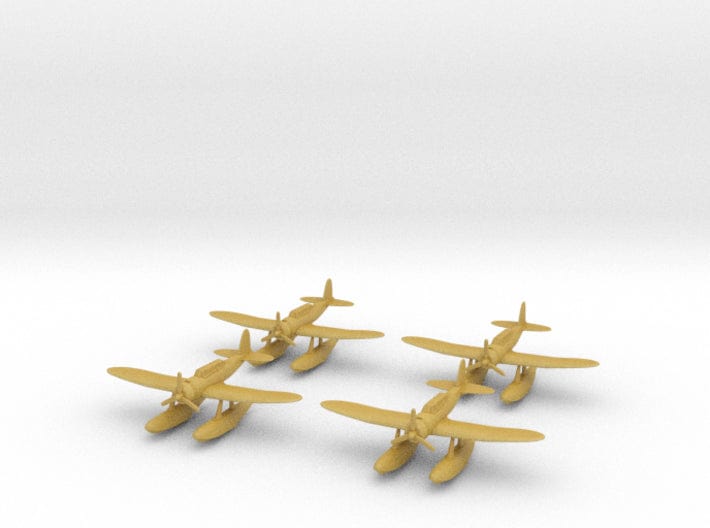 1/400 IJN Seaplane "Jake" - distefan 3d print