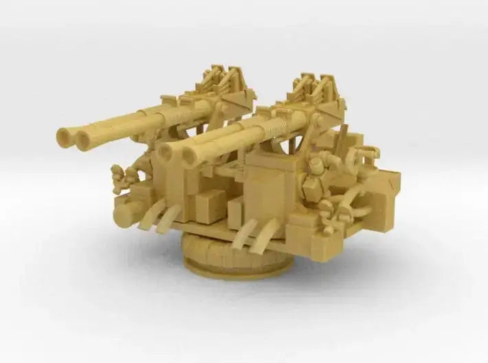 1/400 USN 40mm quad bofors set 4pcs - distefan 3d print