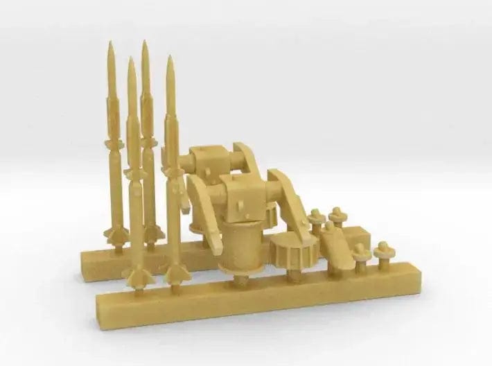 1/400 USN Mk10 terrier missile launcher Kits - distefan 3d print