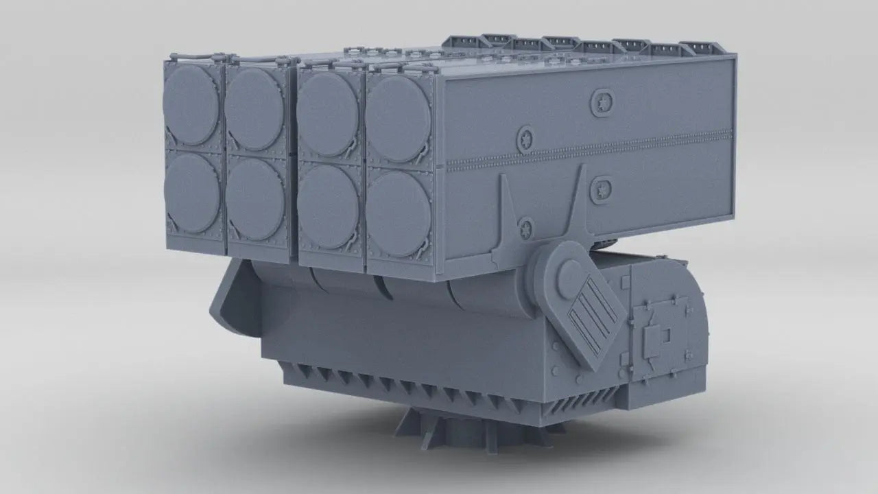 1/415 USA RUR-5A Mark 112 ASROC Launcher - distefan 3d print