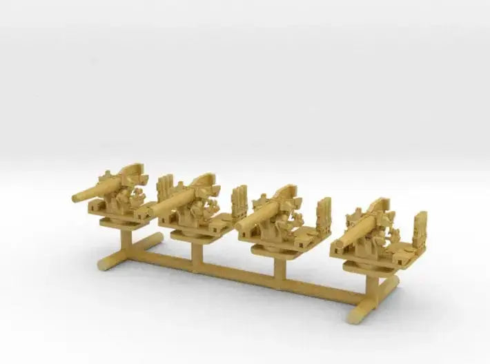 1/426 USN 5 inch 25 Cal. (12.7 cm) deck mount set