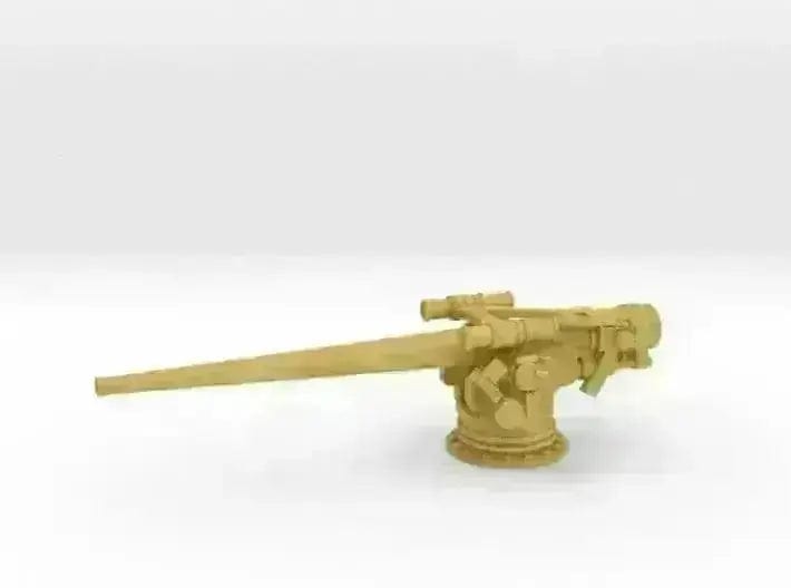 1/426 USN 5 inch 51 Deck Gun set (4 pcs) - distefan 3d print