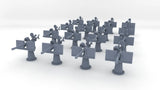1/450 USN 20mm Oerlikon Mk4 w/ Shield Set (16pcs)