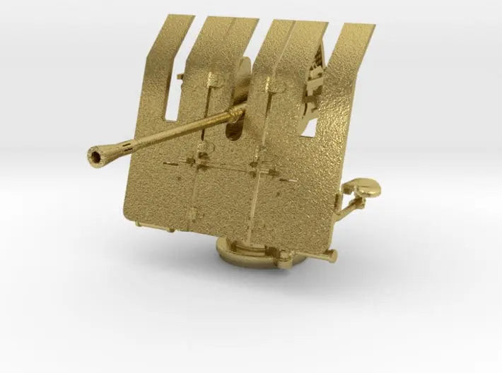 1/48 DKM 3.7cm flak M42 single mount (brass) - distefan 3d print