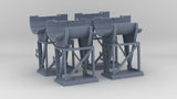 1/48 DKM Depth Charge Rack Set (4pcs)