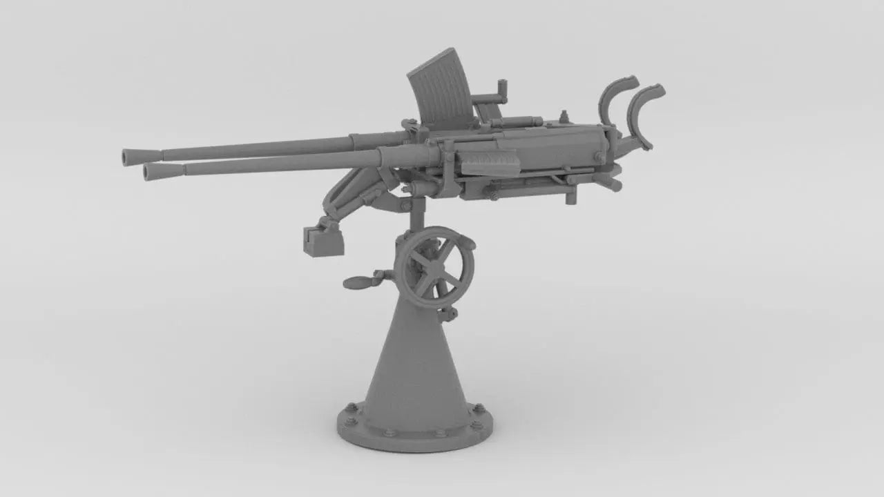 1/48 DKM Double 20mm C/30 Flak - distefan 3d print