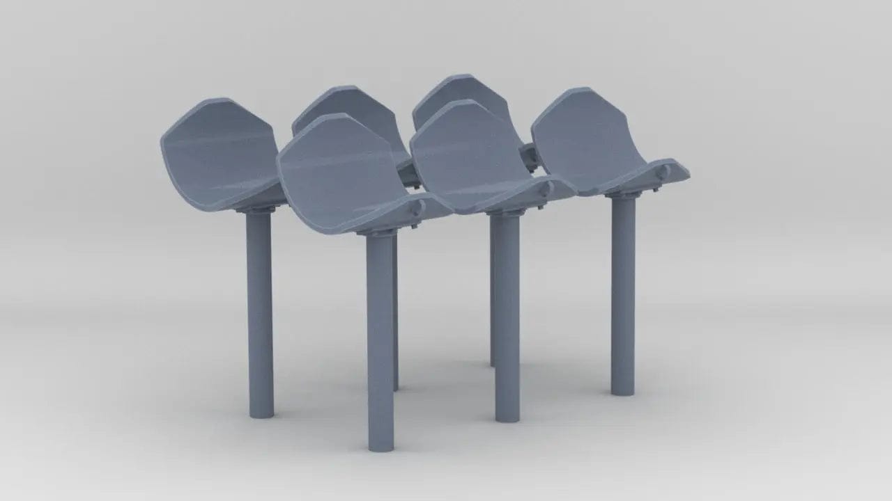 1/48 DKM K-Gun Arbor (Stempel) Set (6pcs) Resin3Dinteractive