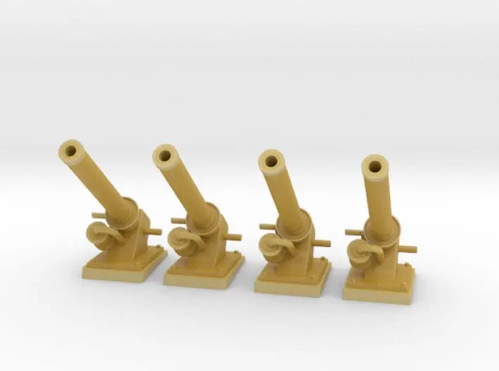 1/48 DKM K-gun depth charge thrower set 4pcs - distefan 3d print