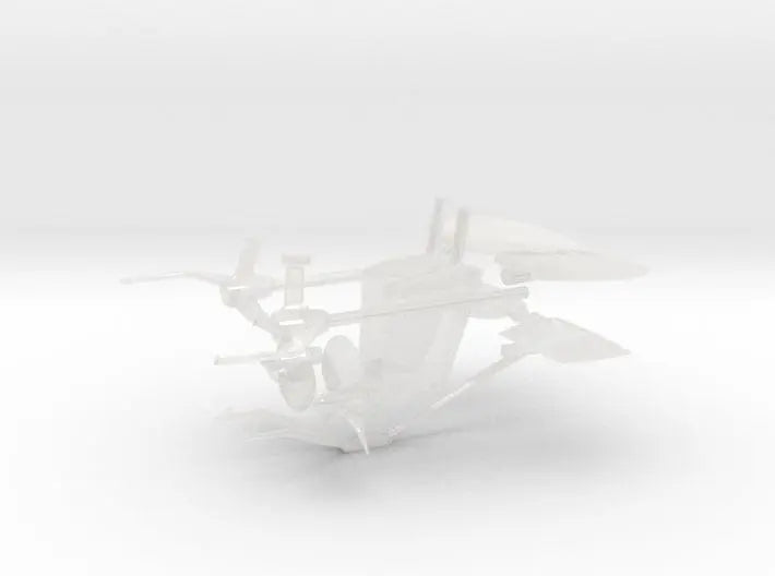 1/48 DKM UBoot VII C41 shaft housing and props Kit - distefan 3d print