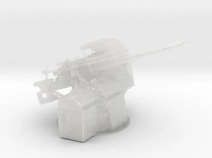 1/48 IJN 12.7 cm/40 (5") Type 89 Twin Mount - distefan 3d print