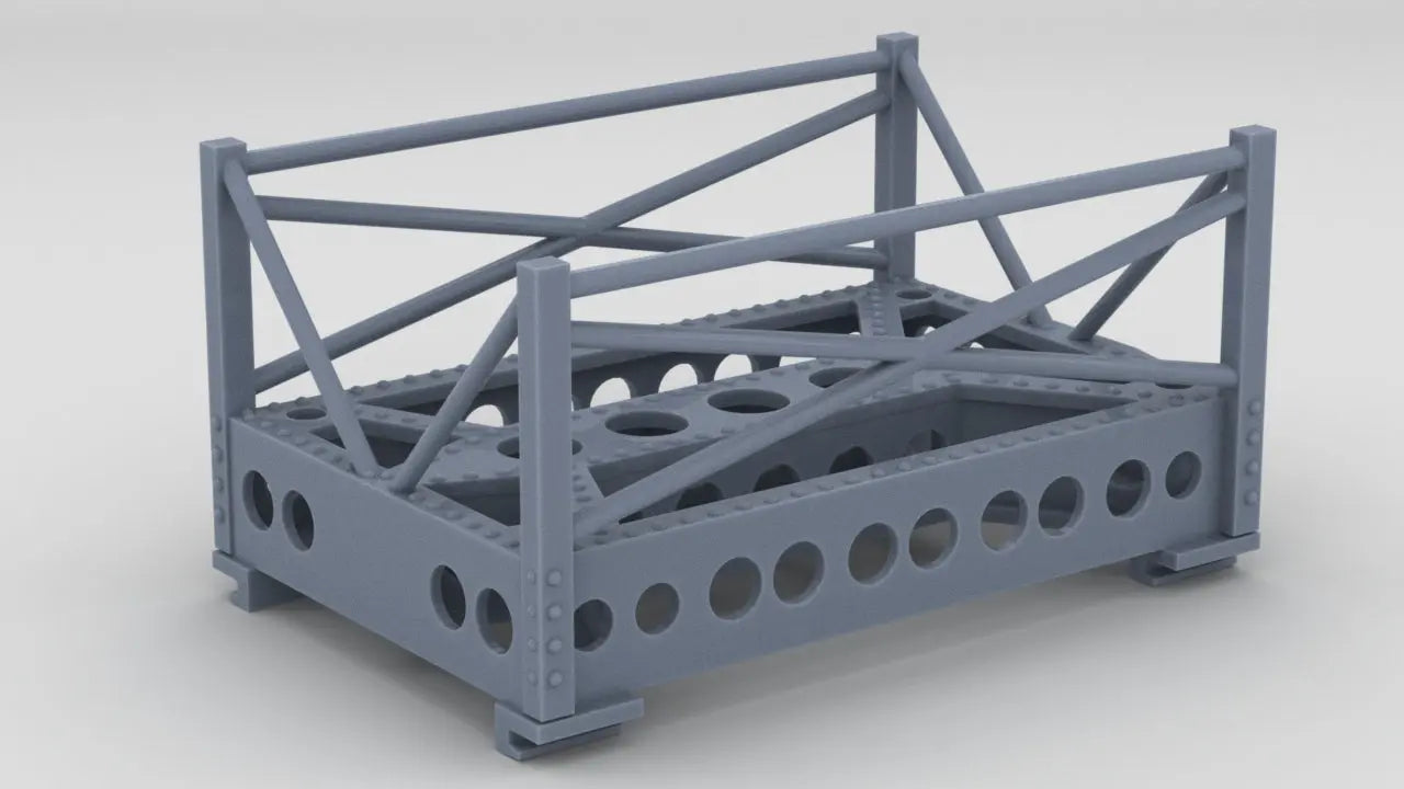 1/48 IJN Catapult Cradle for Twin-Floatplane "Jake" - distefan 3d print